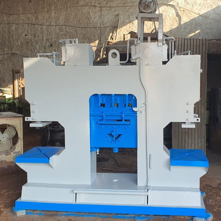 Multipurpose machine with double C frame for heavy duty tasks